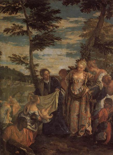 VERONESE (Paolo Caliari) Moses Saved from the Waters of the Nile